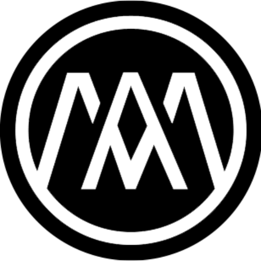 Metal digital infrastructure company icon